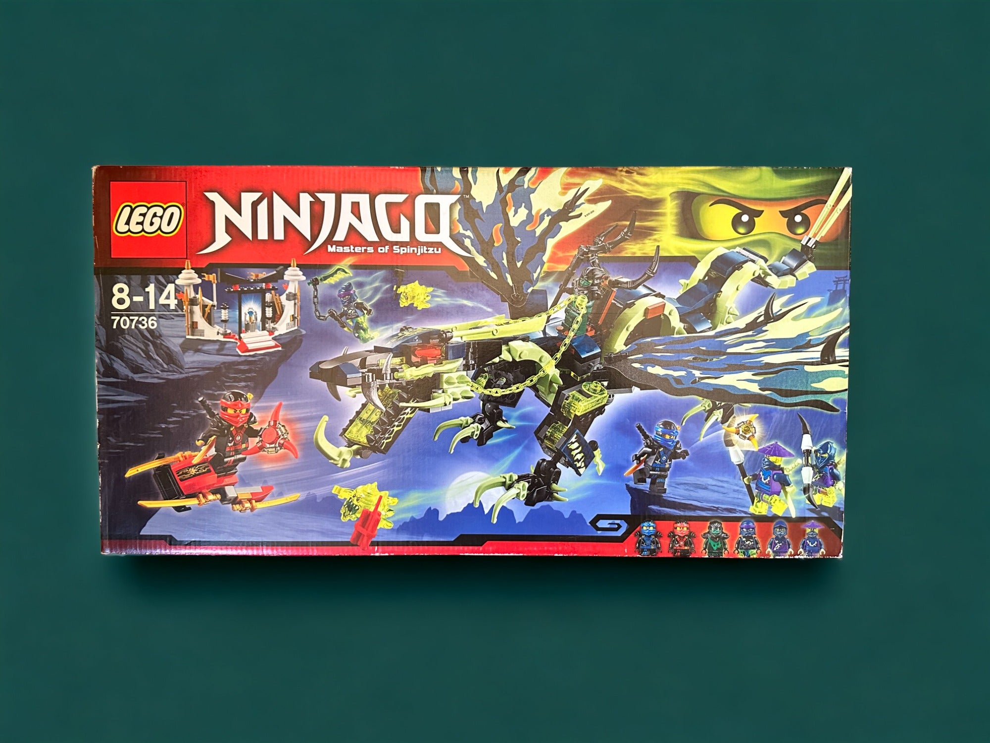 Unopened Ninjago online Attack of the Morro Dragon 70736