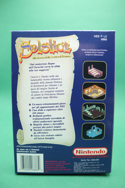 Vintage Nintendo Nes Mattell Solstice Scatola Originale