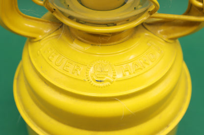 Vintage Antique style Original Nier Feuerhand Yellow storm Lantern Made in Germany Camping Decor