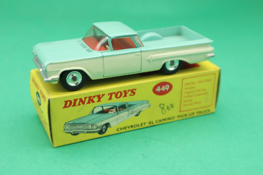 DINKY TOYS ENGLAND - 449 - Chevrolet El Camino Pick-up - Box 1/43