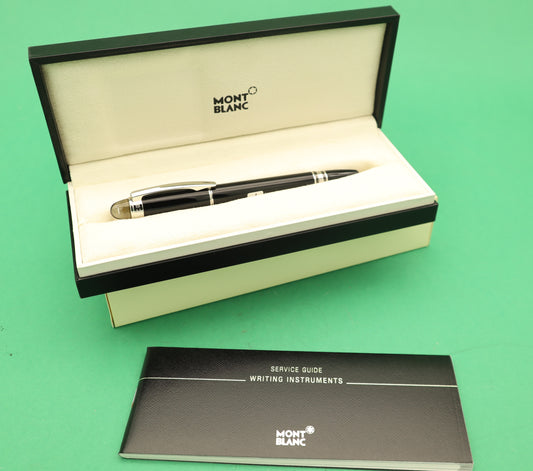 Montblanc Fountain pen Starwalker 14K 585 Black with box scatola originale made in Germany