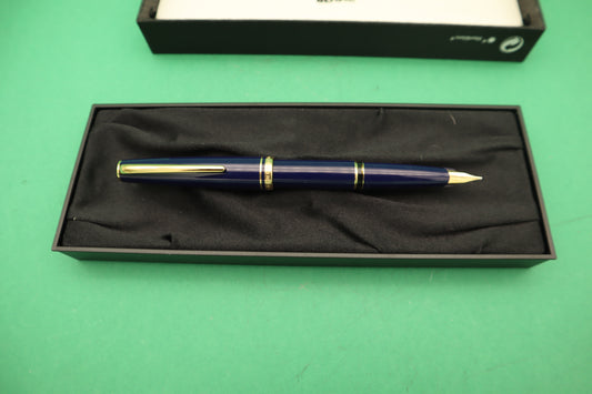 Montblanc Fountain Pen Generation Blu pennino oro giallo 14K 585 made in Germany vintage