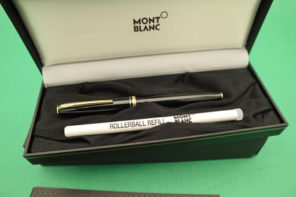 MontBlanc Meisterstuck Ballpoint Pen Black and Gold With box Made in Germany