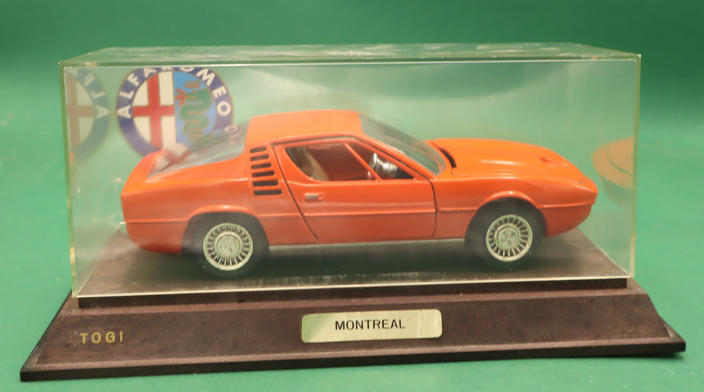 Vintage Montreal Tog 1 ALFA ROMEO TOGI SCALA 1:24 Raro