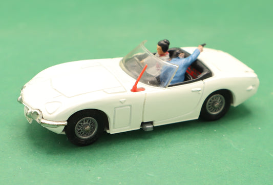 CORGI TOYS -336- James Bond Toyota 2000 GT -  ENGLAND-  1/43 Anni 60