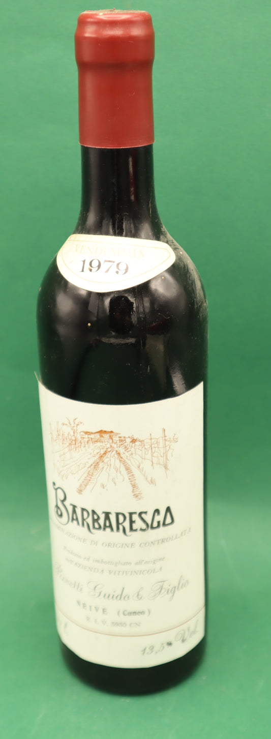 Barbaresco Guido Rivetti 1979 Langhe Piemonte 0.75L