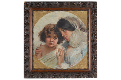 LUIGI DE SERVI Maternità 1901