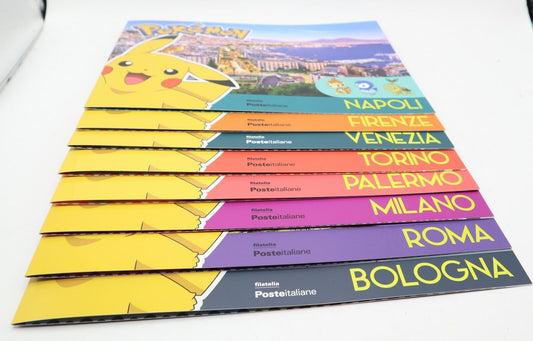 Folder Pokemon 2021 giro completo 8 folder numerati