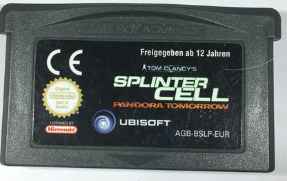 Splinter Cell Pandora Tomorrow - Nintendo Game Boy Advance GBA GAME-EUR PAL